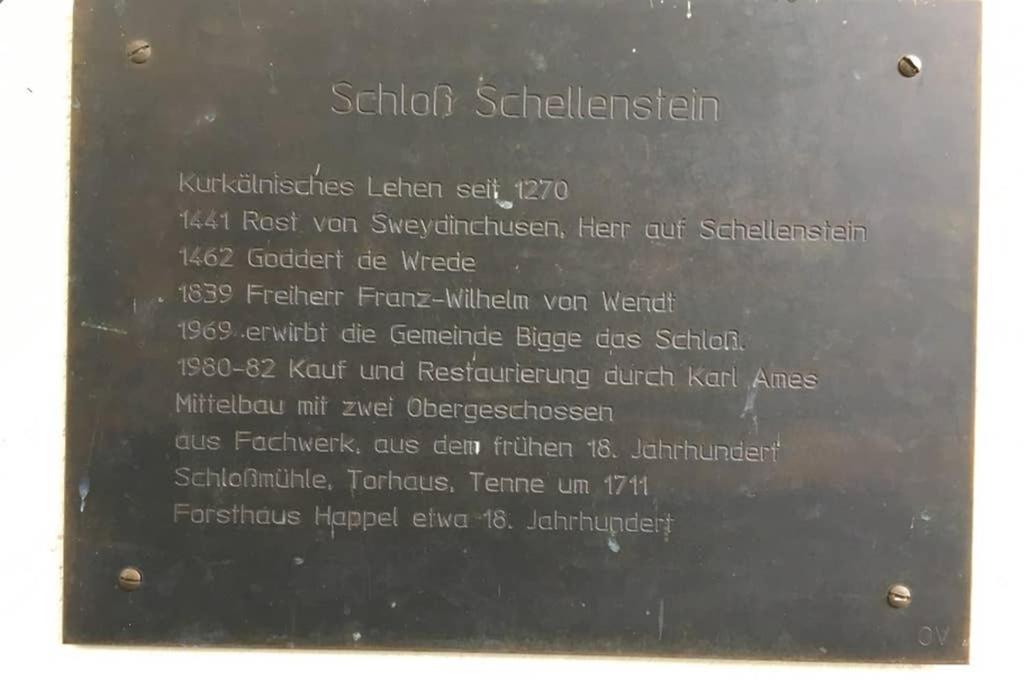 Ferienwohnung „Forsthaus Bigge“ 올스버그 외부 사진